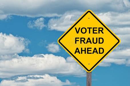 Voter Fraud Ahead